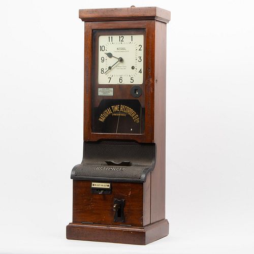 NATIONAL TIME RECORDER ANTIQUE 3aa39e