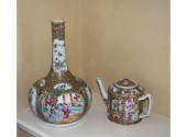 A 19th C. Chinese porcelain bottle form