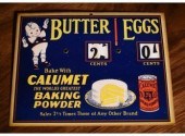 1920s Calumet baking powder price card