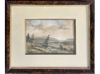A mountainscape watercolor painting  3acf00