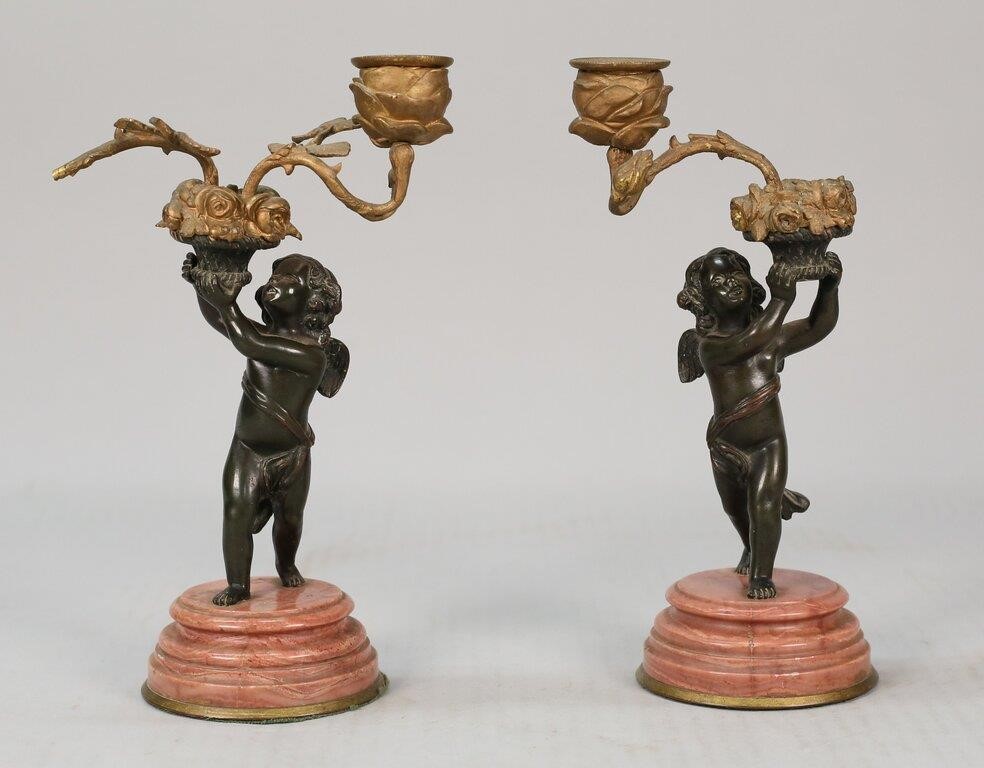 PAIR OF LOUIS XVI STYLE FIGURAL 3ad167