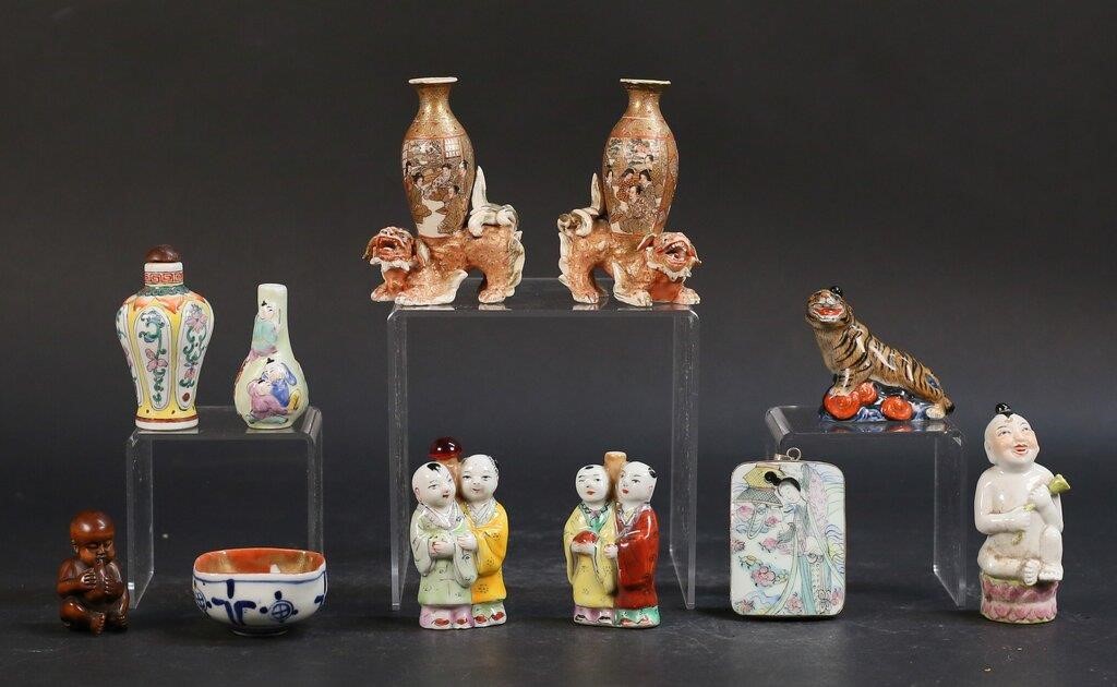 CHINESE JAPANESE SNUFF BOTTLES 3ad1bc