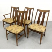 Set 4 BASSETT Modernist Dining Chairs.