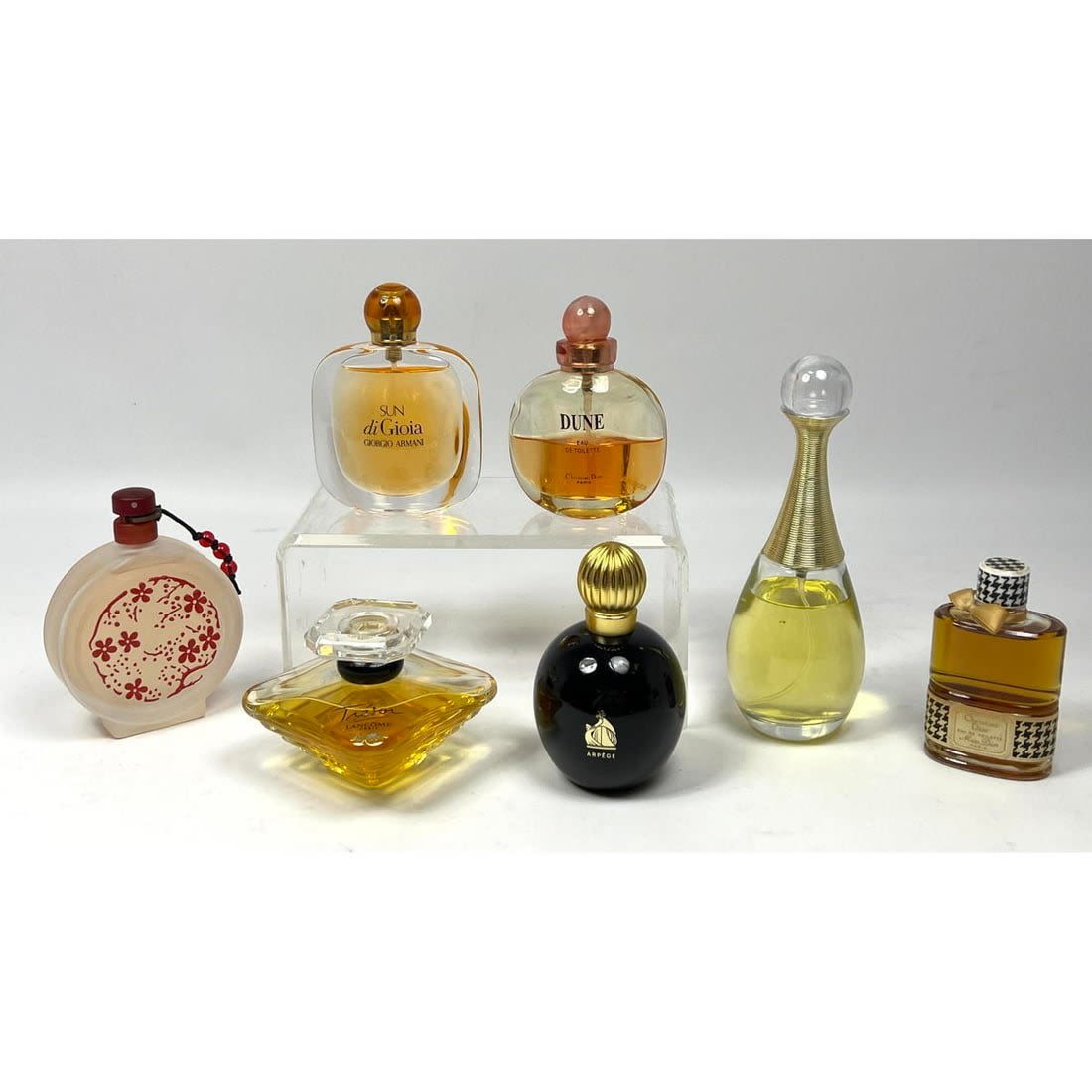 7pc Designer Perfume Bottles Perfumers  3ad70d