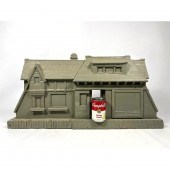 Antique Painted Architectural Model