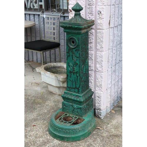 French green painted cast iron 3adc50