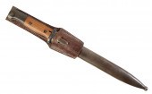A GERMAN MAUSER BAYONET AND FROG blade
