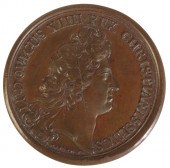 LOUIS XIV (1643-1715) medal in bronze,