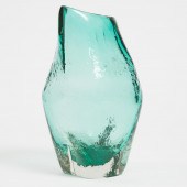 Venini Informale Green Glass Vase,