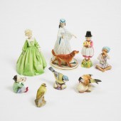 Five Royal Worcester Figures and 3ac0f2