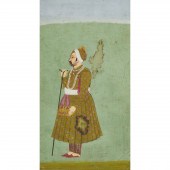 Mughal School, Portrait of a Gentleman,