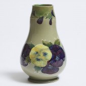 Moorcroft Pansy Vase, c.1914-16   height