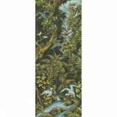 A Balinese Painting of Birds of Paradise,