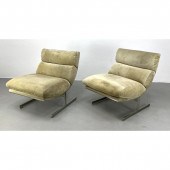 Pr KIPP STEWART Lounge Chairs for Directional.