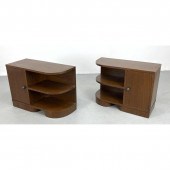 Pr Gilbert Rohde Side Tables. Curved