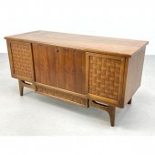 LANE Modernist Walnut Cabinet Cedar
