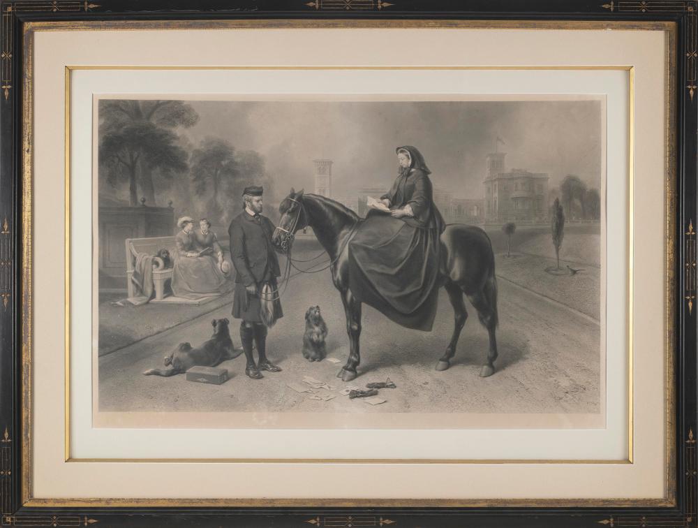 PRINT OF QUEEN VICTORIA LATE 19TH 3af6a7