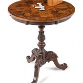 A Victorian Marquetry Game Table, Gaming