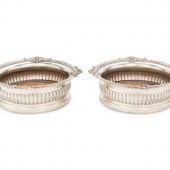 A Pair of Paul Storr Silver Mounted