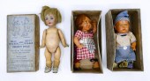 Box Billy & Betty Walker Celluloid Dolls