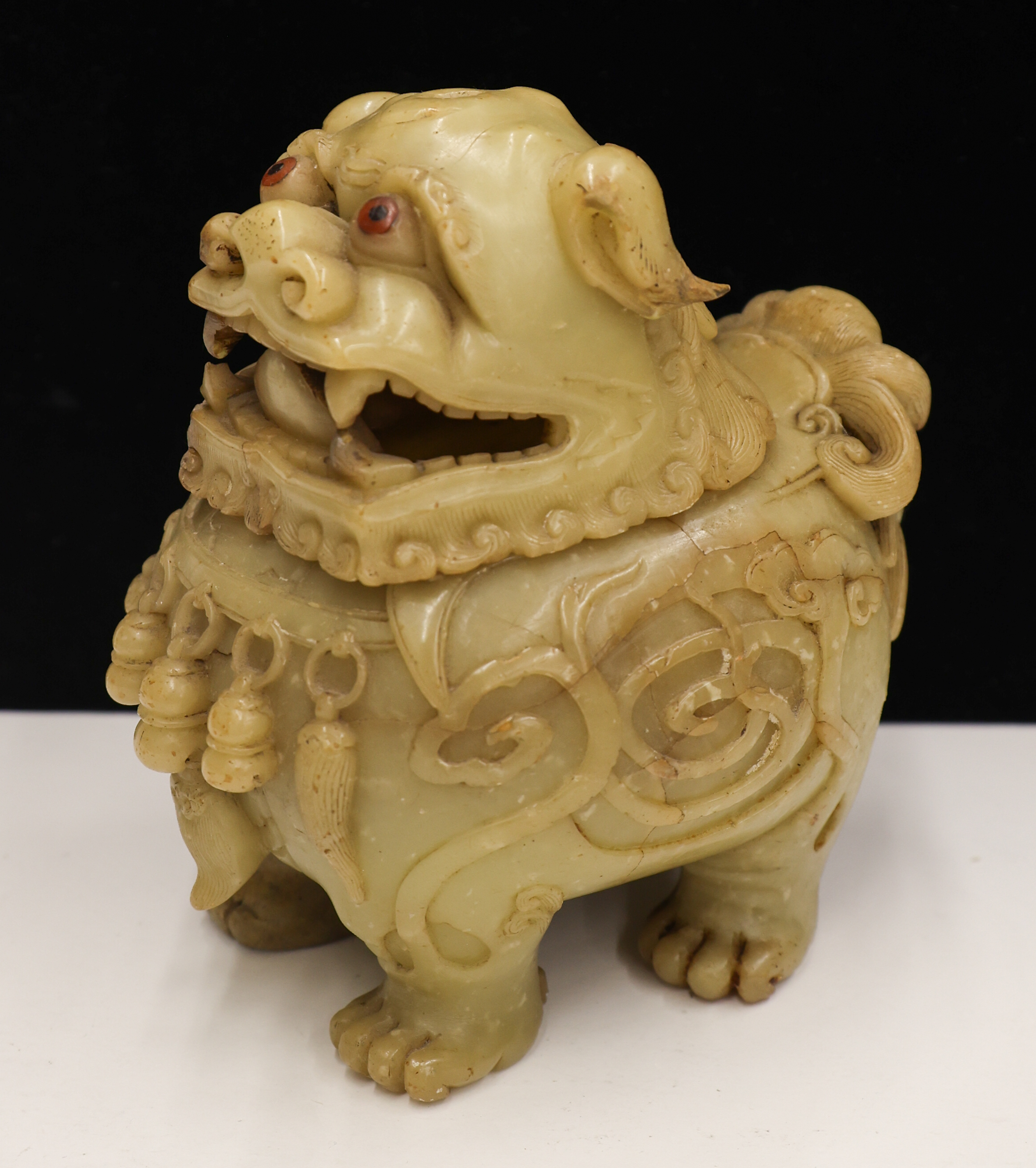 Chinese Luduan Figural Soapstone 3afe89