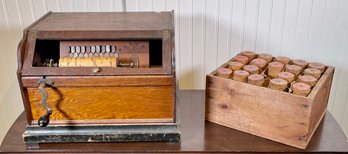 Antique Chautauqua Roller Organ 3b00ee