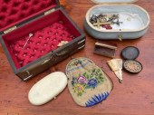 Antique and vintage accessories, including: