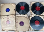 Approx .30 antique Victrola records.