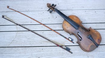 An early 19th C violin in tiger 3b0127