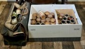 Edison phonograph cylinder rolls, approx.