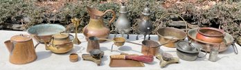 Large lot of vintage copper brass 3b01aa