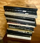 Vinyl records, 33, classical and opera.