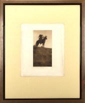 EDWARD CURTIS PHOTOGRAVURE, READY FOR