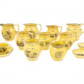 A Collection of Thirteen English Yellow