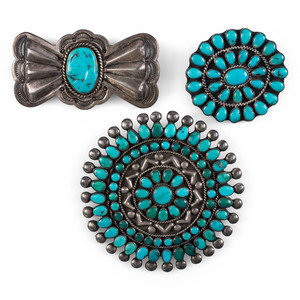 Navajo and Zuni Silver and Turquoise 3b0b21