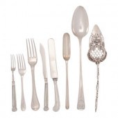 A Collection of British Silver Flatware