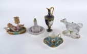 A GROUP OF ENGLISH PORCELAIN 19th/Early