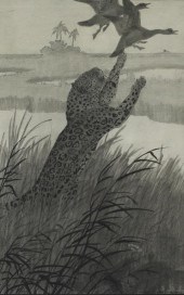CHARLES LIVINGSTON BULL (1874-1932)Jaguar
