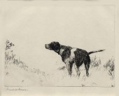 FRANK W. BENSON (1862-1951)Pointer Dog,