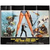 Film Posters. James Bond For Your Eyes