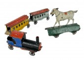 TWO EARLY TIN TOYS LATE 19TH CENTURYTWO