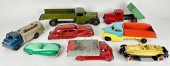EIGHT STEEL TOY CARS AND TRUCKS 3af534