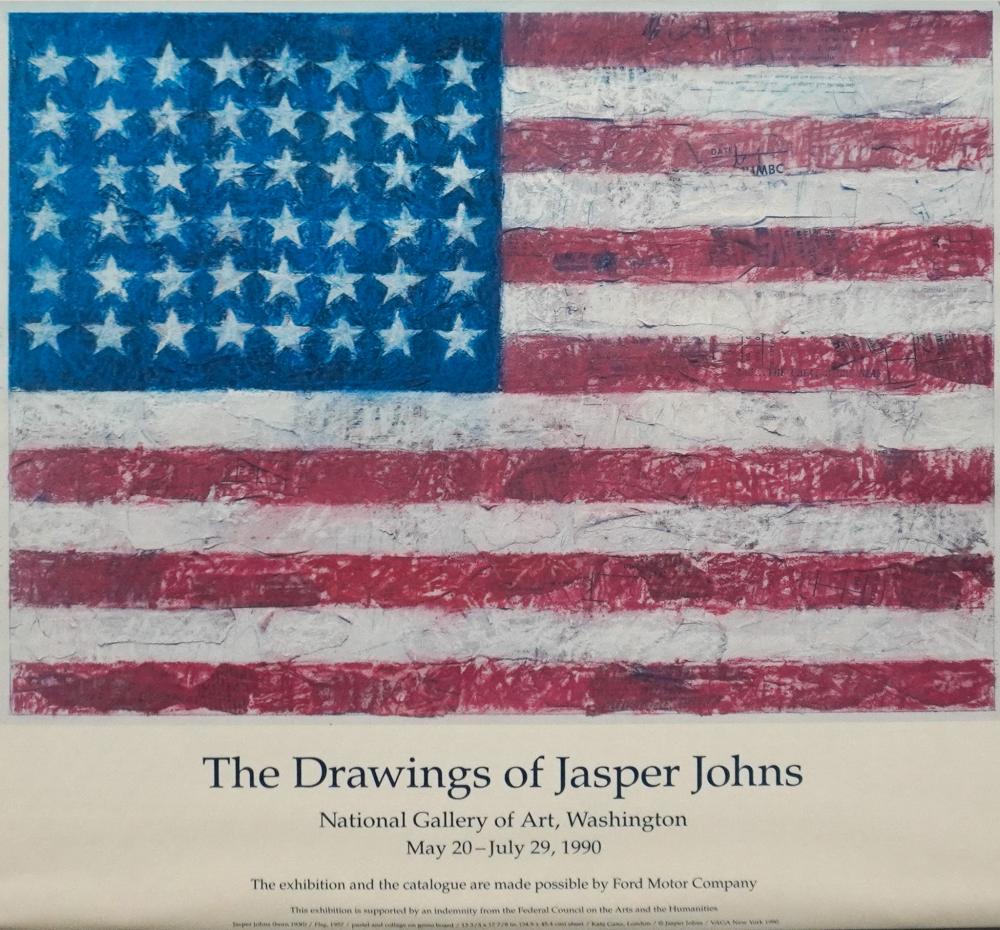 THE DRAWINGS OF JASPER JOHNS NATIONAL 3b2248