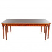STATTON BANDED INLAID CHERRY DINING