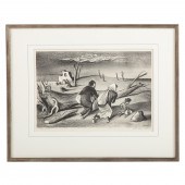 WILLIAM GROPPER. UPROOTED, LITHOGRAPH