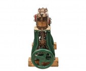 Hyde Co. marine double cylinder vertical
