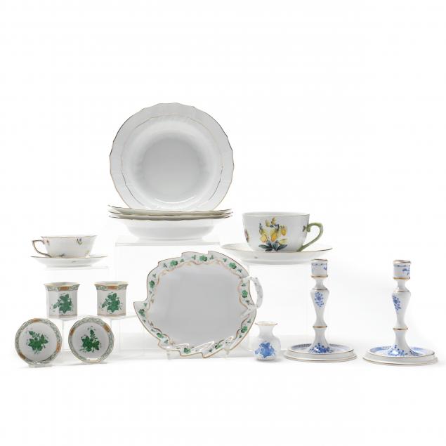 A SELECTION OF HEREND PORCELAIN 3b339a