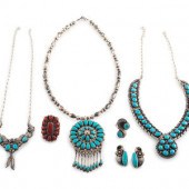 Navajo and Zuni Silver Jewelry  3b0da9