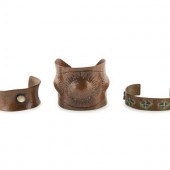 Navajo Copper and Brass Cuff Bracelets
mid