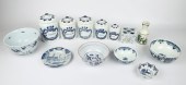 Delft Canister Set, Bowls and Flower